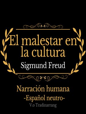cover image of El malestar en la cultura
